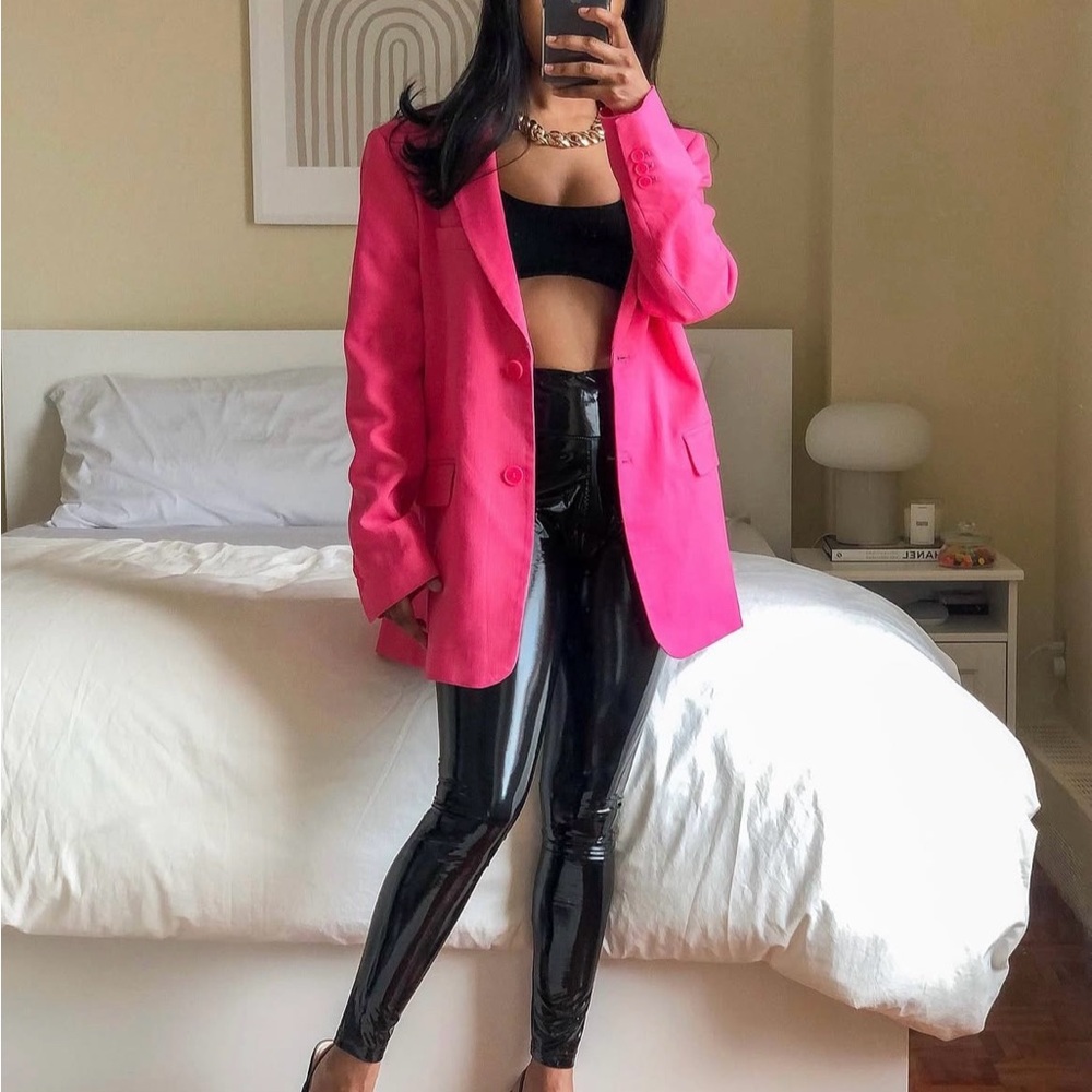 Hot Pink Blazer from Zara